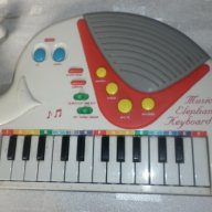 Ретро йоника Tandy Corporation Tandy Radio Shack Musical Elephant Keyboard Electronic Interactive Mu, снимка 5 - Колекции - 10584401
