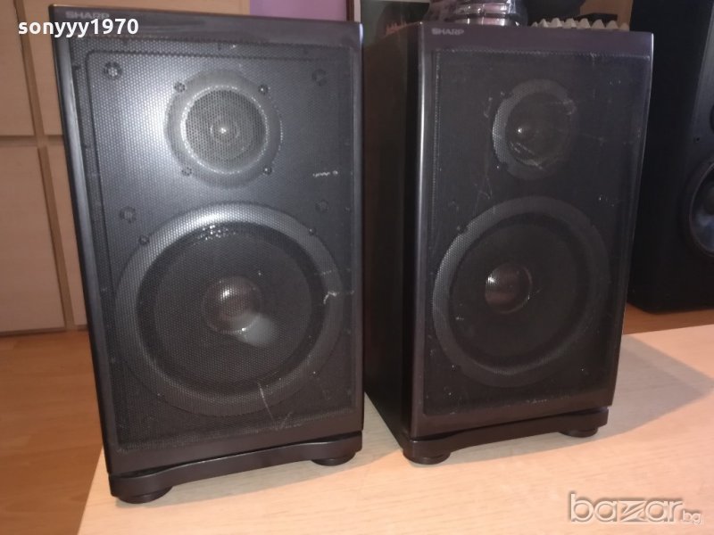 sharp-made in west germany-2бр тонколони-внос швеицария, снимка 1