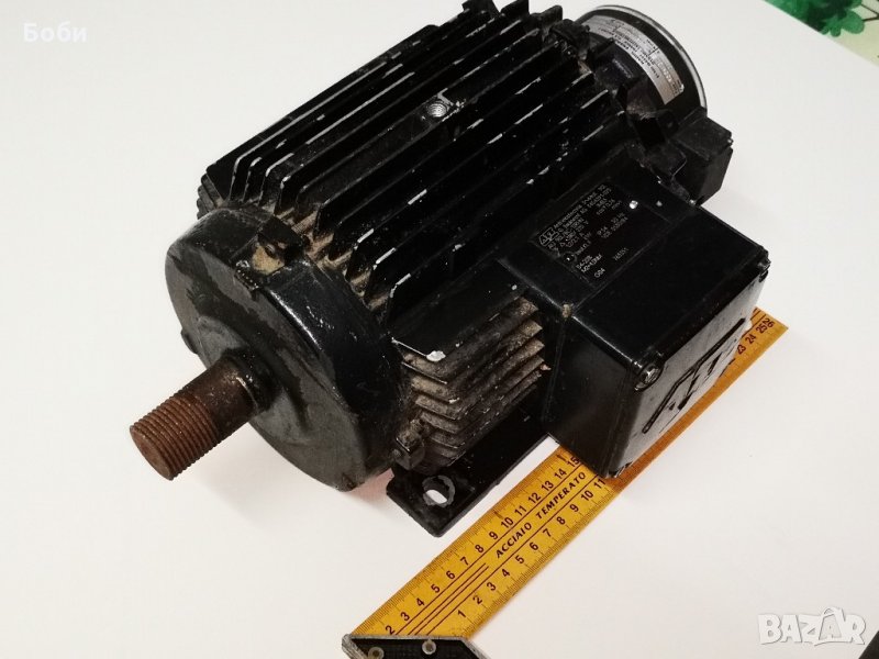 Електромотор с динамо, снимка 1