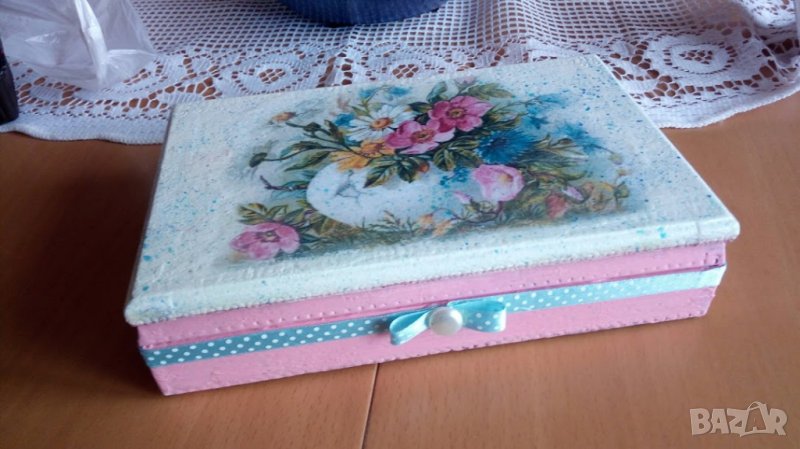 Кутия с декупаж , снимка 1