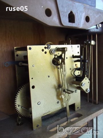 Часовник "BRIXON" стенен с махало и тежести работещ, снимка 8 - Други ценни предмети - 19570431