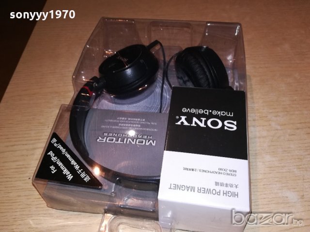 sony black headphones-нови, снимка 6 - Слушалки и портативни колонки - 21368019