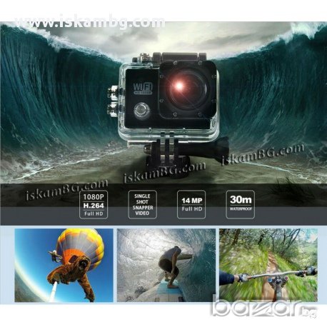 Екшън камера SJ5000 с WiFi 1080p 12mpx, снимка 8 - Фотоапарати - 13447116