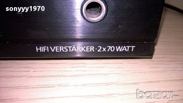 ПОРЪЧАН-Telefunken ha870 hifi amplifier 2x70w-germany-внос швеицария, снимка 13 - Ресийвъри, усилватели, смесителни пултове - 14897674