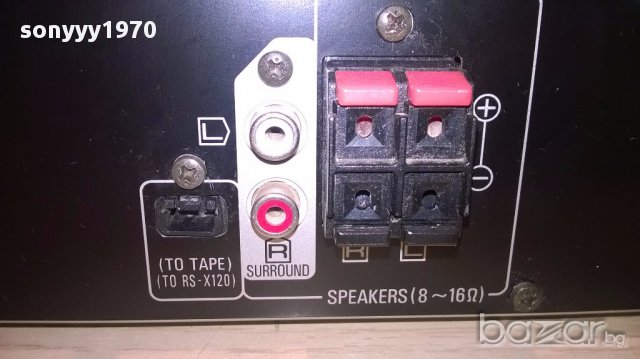 *Technics su-x120 made in japan-230w-stereo amplifier-внос швеицария, снимка 11 - Ресийвъри, усилватели, смесителни пултове - 16365784