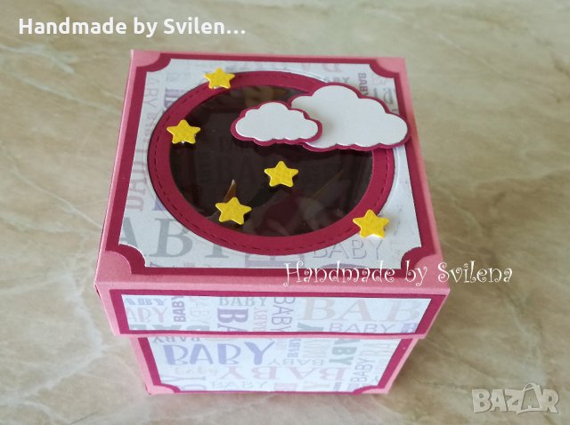 Кутийка "Спящо бебе", снимка 2 - Подаръци за кръщене - 21568861