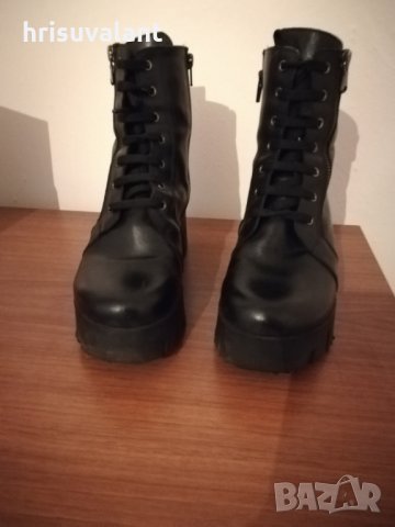 Зимни боти естествена кожа, снимка 5 - Дамски боти - 23032422