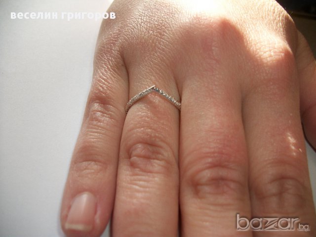 сребърен пръстен, снимка 3 - Пръстени - 17697474