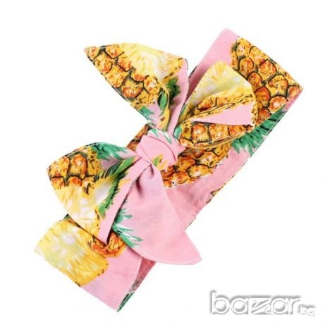 Ленти - ананас, лимон, розички или коронки ... :), снимка 1 - Шапки, шалове и ръкавици - 21176074