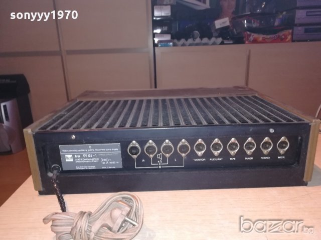 dual stereo amplifier-made in germany-внос швеицария, снимка 18 - Ресийвъри, усилватели, смесителни пултове - 20749333