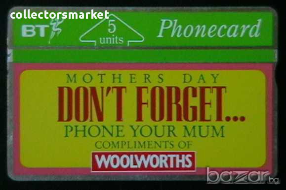 Фонокарта, Великобритания