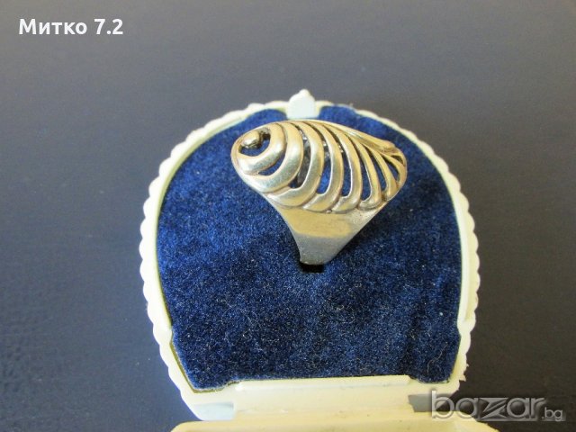 сребърен пръстен - 12, снимка 4 - Пръстени - 19882628