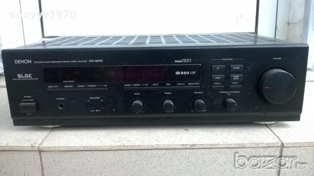 denon dra-585rd-stereo receiver-made in germany-внос швеицария, снимка 3 - Ресийвъри, усилватели, смесителни пултове - 19809712