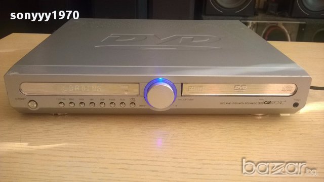 Clatronic dvd 569hc-amplifier/tuner-внос швеицария