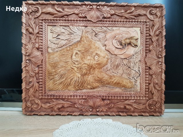 Дърворезба, Рaзлични картини масив пано, табели, снимка 6 - Картини - 21416311