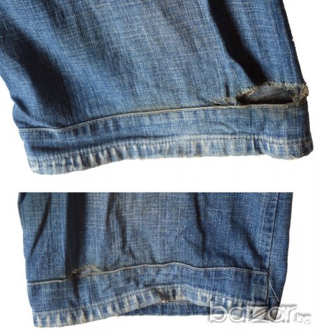 G-STAR RAW DENIM TRASH ELWOOD мъжки дънки сини размер 30, дължина 34 100% памук, снимка 10 - Дънки - 13121942