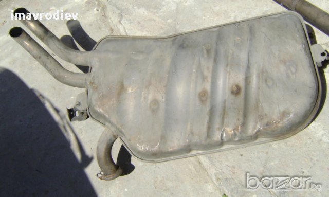 Задното гърне с тръбата и меката връзка до турбината за Рено Лагуна 2