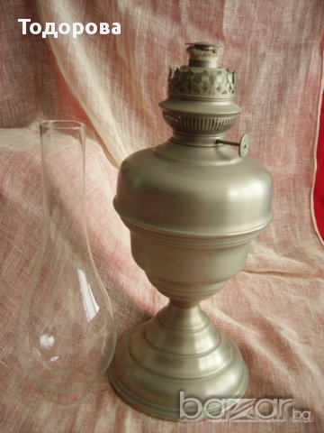 Продавам голяма газена лампа., снимка 3 - Антикварни и старинни предмети - 12338236