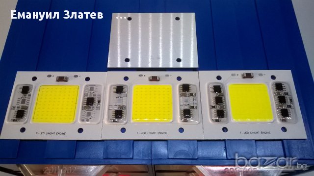 НОВИ МОДЕЛИ ЦЕНИ LED COB 5-150W вграден драйвер 220V и димиращи, снимка 8 - Лед осветление - 14778752