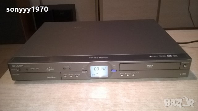 поръчано-sharp dv-hr350s hdd/dvd recorder-внос швеицария, снимка 3 - Плейъри, домашно кино, прожектори - 25039624