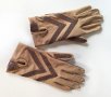 Isotoner Gloves 80s Vintage Brown 2, снимка 1