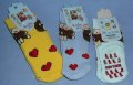 Нови бебешки чорапки с лапички срещу хлъзгане, снимка 1 - Други - 25137582
