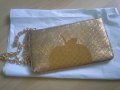 Чанта DKNY Donna Karan Sparkling Apple Clutch Evening Bag, оригинал, снимка 11