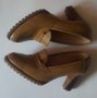 Дамски обувки, 35 номер, българско производство, естествена кожа, снимка 1 - Дамски обувки на ток - 25357616