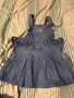 Бебешка дънкова рокля, снимка 1 - Бебешки рокли - 24844290