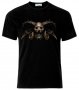 Мъжка тениска Gothic Devil Demon Skull Tattoo, снимка 1 - Тениски - 21424882