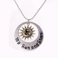 Game Of Thrones колие - My 🌞sun and stars / 🌒Moon of my life, снимка 2 - Други - 25552939