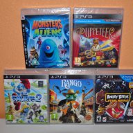 нови игри Rango,eyepet & Friends,smurfs,monsters vs.aliens,puppeteer, ps3, снимка 1 - Игри за PlayStation - 8354601
