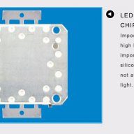 LED 30W студено бяло 100 % EPISTAR, снимка 3 - Прожектори - 15294589