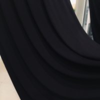 Красива черна дълга рокля VERGI, снимка 1 - Рокли - 24936513