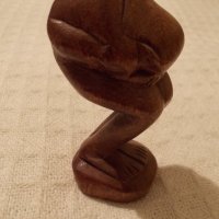Дървена статуетка " Плач ", снимка 1 - Други ценни предмети - 23597171