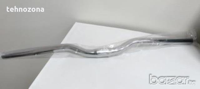 Велосипедно кормило, тип ”Чайка” никел, снимка 1