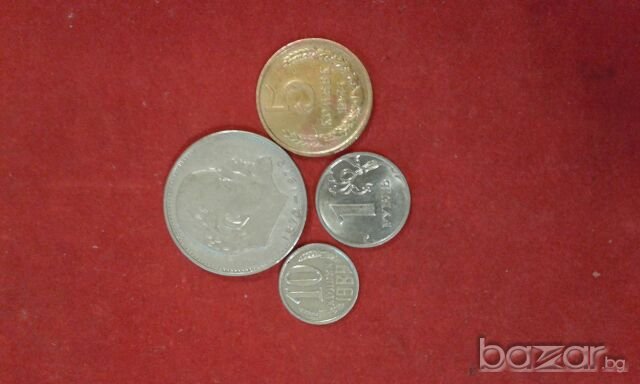 Монета 1 рубла 1970 г. юбилейна и 5 копейки 1974 г.и др.лот., снимка 1