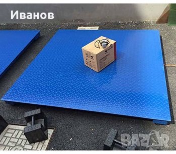 Платформена везна 100 на 100 см до 1,5 т , снимка 1