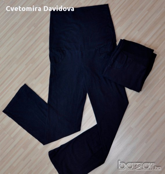 Син панталон за бременни, снимка 1