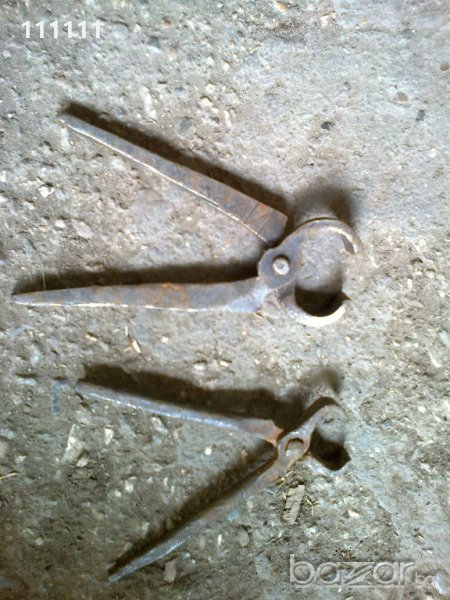 Клещи Ковани стари, снимка 1