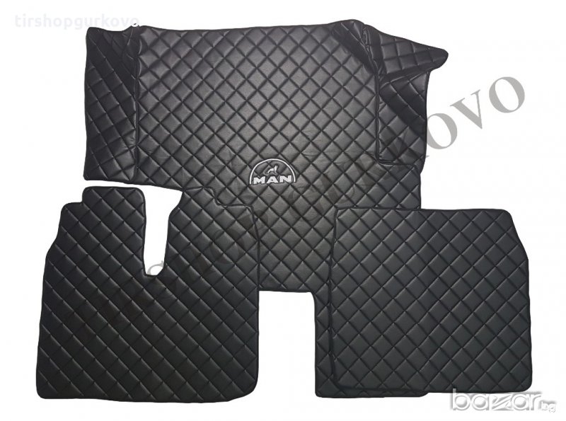 Кожени стелки за камион МАН/MAN TGX,TGA,TGS, снимка 1