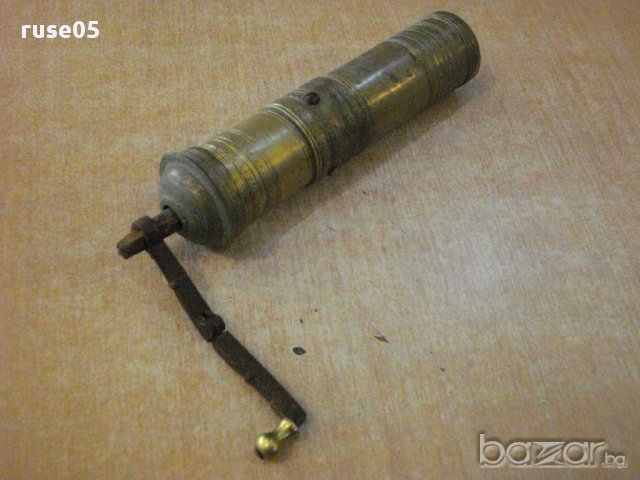 Кафемелачка голяма бронзова стара - 2, снимка 3 - Други ценни предмети - 11376385