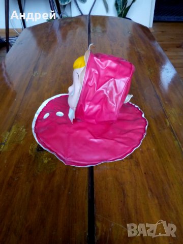 Стара надуваема Неваляшка, снимка 4 - Антикварни и старинни предмети - 25201459