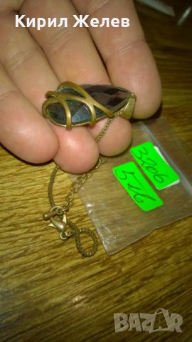 Медальон кристал -241, снимка 2 - Колиета, медальони, синджири - 23981381