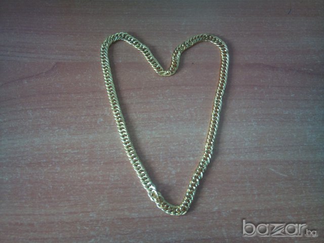 Невероятно красив Мъжки Ланец - позлатен с 18к злато Нов модел №25 , снимка 3 - Колиета, медальони, синджири - 11501493