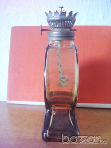 Стара газова лампа часовник, снимка 4 - Антикварни и старинни предмети - 10187911