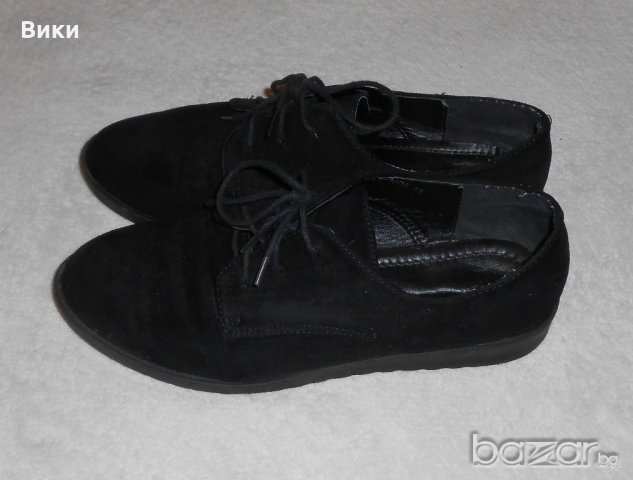 Дамски  черни обувки 