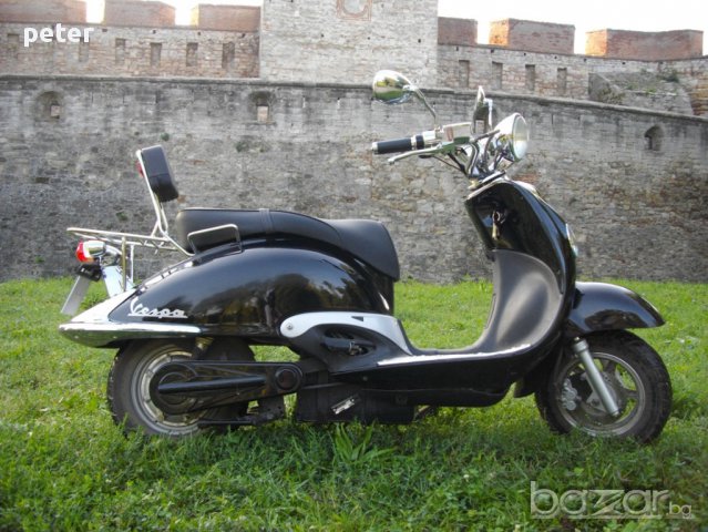 VESPA  Електрически скутер 1500 Watt Retro E-Scooter , снимка 8 - Мотоциклети и мототехника - 11938894