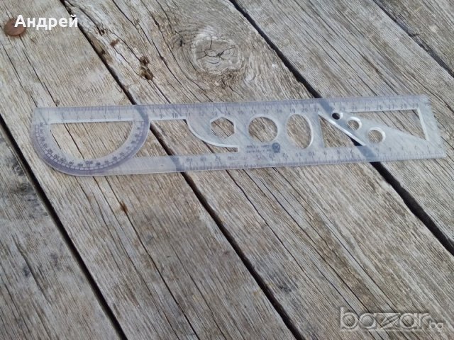 Стара линия за измерване, снимка 2 - Антикварни и старинни предмети - 19333300