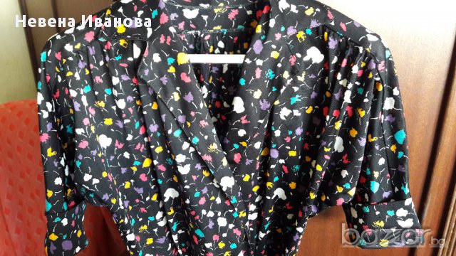 Лятна рокля от жарсе с коланче